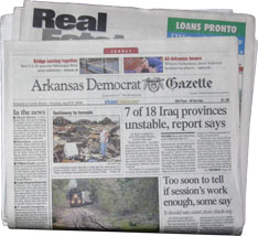Little Rock Arkansas Democrat Gazette