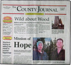 Washburn Bayfield County Journal