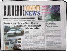 Bulverde Community News