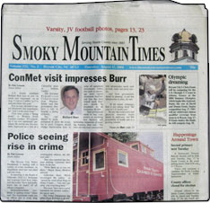 Bryson City Smoky Mountain Times