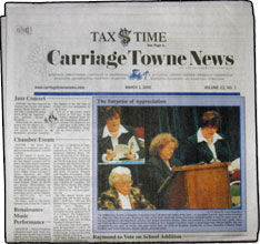 Carriage Towne News