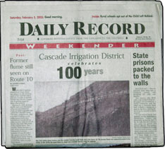 Ellensburg Daily Record