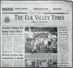 Fayetteville Elk Valley Times