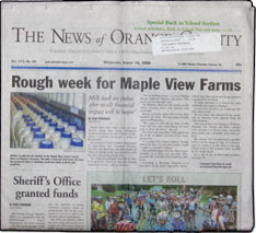 Hillsborough News of Orange County