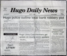 Hugo OK News