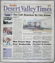 Mesquite Desert Valley Times
