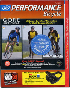 Performance Bicycle Catalog Inserts