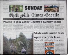 Shelbyville TN Times-Gazette