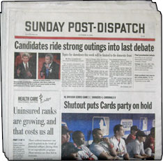 St. Louis Post-Dispatch. The 11th largest market in the country