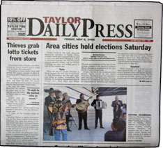 Taylor TX Daily Press