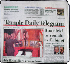 temple daily telegram obits