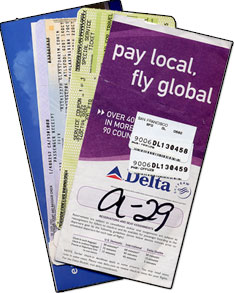 Air Canada Boarding Passes