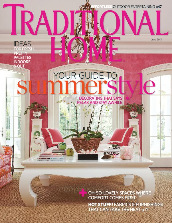 Traditional Home. A lifestyle magazine that caters to affluent readers