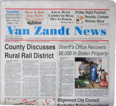 Van Zandt News