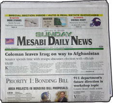 Virginia Mesabi Daily News