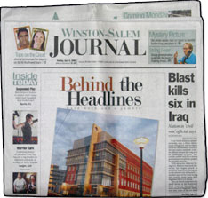 Winston-Salem Journal. The Winston-Salem Journal is in the ...