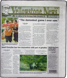 West Yellowstone News