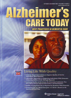 Alzheimer's Care Today