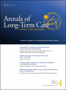 Annals of Long-Term Care