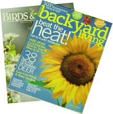Backyard Living and Birds & Blooms