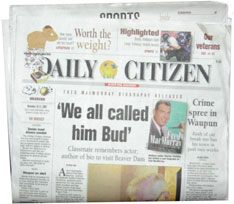 Beaver Dam Daily Citizen. The Beaver Dam Daily Citizen is in the