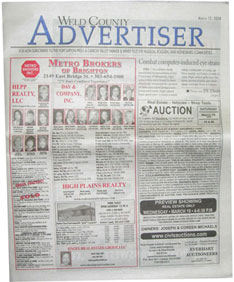 Colorado Metro West - Weld County Advertiser TMC