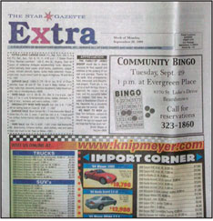 Cass County Star-Gazette - Star-Gazette Extra TMC