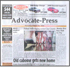 Flora Clay County Advocate Press