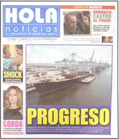 Hola News - Jacksonville FL. Hola News is published weekly with a  distribution of 10,000 copies per  reaches readers in more than 200  distribution points in the following counties: Duval, Clay,