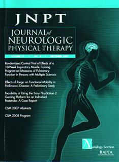 Journal of Neurologic Physical Therapy