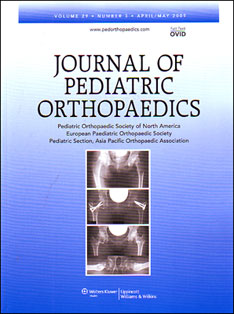 Journal Of Pediatric Orthopaedics. The Journal Of Pediatric ...