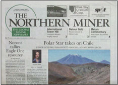 Northern Miner Newspaper