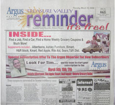 Ontario Argus Observer - The Reminder TMC