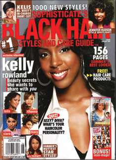 Sophisticate's Black Hair. Since 1984, Sophisticate's Black Hair Styles and  Care Guide has been the best selling magazine devoted solely to African-American  hair and beauty. Sophisticate's Black Hair is a four-color, quality