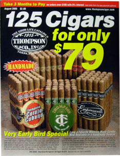 Thompson Cigar Catalog Inserts