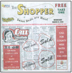Waxahachie Daily Light  - Shopper  - TMC