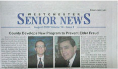 Westchester Senior News. The only monthly senior citizen newspaper in ...