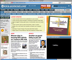 www.AZStarNet.com. www.AZStarNet.com serves the Tucson, AZ DMA. www ...